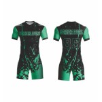 Factory-direct high-quality Thai sublimation club football training sets – best red-black football sportswear