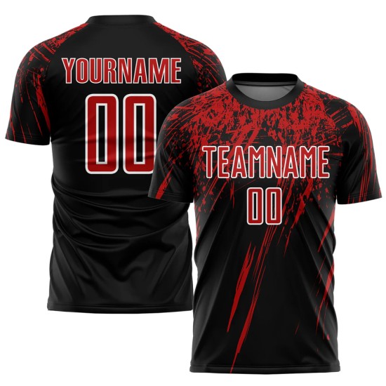 Latest short-sleeve sublimation-printed football uniforms – training sportswear