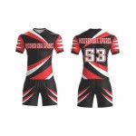 High-quality custom sublimation football kits – comfortable breathable jerseys, custom names, garment dyeing technology