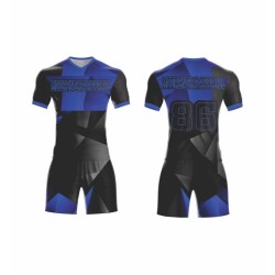 Wholesale new 2024 custom football kit sets – French style, high-quality sublimation