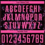 Uniform Black Soccer Custom Blue Jersey Sublimation Pink-Light