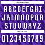 Jersey Purple White Soccer Custom Uniform Sublimation