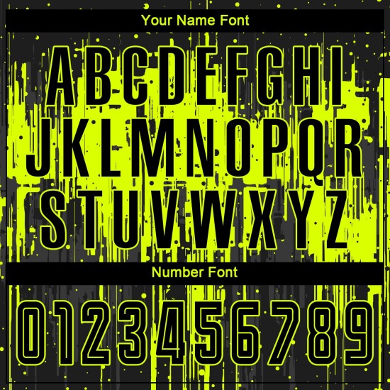 Green Jersey Uniform Neon Sublimation Soccer Custom Black